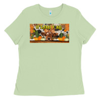 Matcha it's fall y'all cow Ladies Tee - Jasminsmagicworld