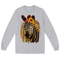 Moon Dust Zebra With Sunflowers Long Sleeve Tee - Bettercallsaul