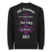 Black all women are created equal but only the smartest are born in july bla Heavyweight Sweatshirt - Bettercallsaul