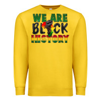 Lemon We are black history Premium Sweatshirt - FaDigitalArtStudio