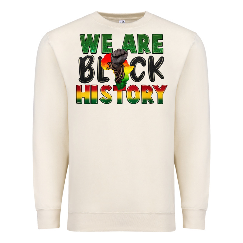 We Are Black History Premium Sweatshirt by FaDigitalArtStudio | Teevron