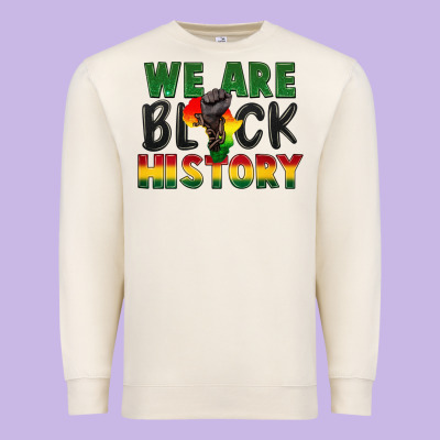 We Are Black History Premium Sweatshirt Designed By Fadigitalartstudio