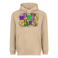 Mushroom mardi gras Heavyweight Hoodie - FaDigitalArtStudio