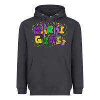 Smoke mardi gras Heavyweight Hoodie - FaDigitalArtStudio