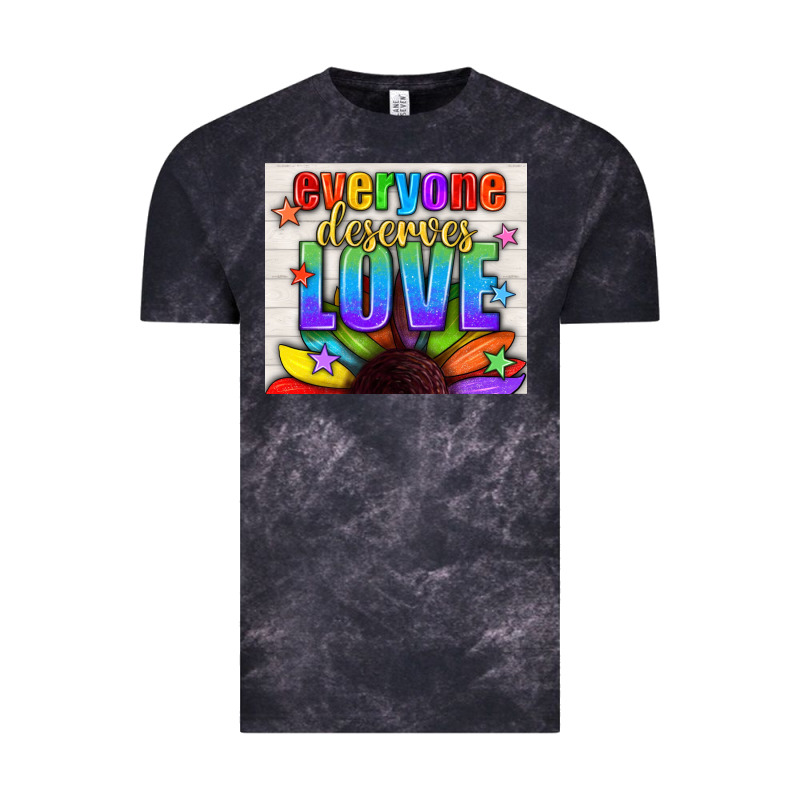 Everyone Deserves Love Pride Lgbtq+ Tumbler Vintage Tee by BundleAndBundleShop | Teevron