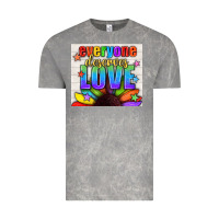 Cloud Rock Everyone Deserves Love Pride LGBTQ+ Tumbler Vintage Tee - BundleAndBundleShop