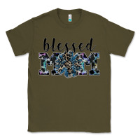 Army Green blessed mom Classic Tee - SublimationCraftShop