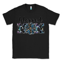Black blessed mom Classic Tee - SublimationCraftShop