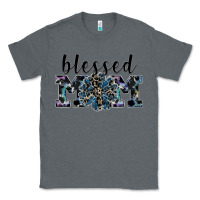 Charcoal Heather blessed mom Classic Tee - SublimationCraftShop