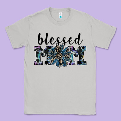 Blessed Mom Classic Tee Designed By Sublimationcraftshop
