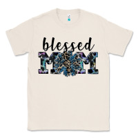 Natural blessed mom Classic Tee - SublimationCraftShop