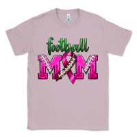 Lilac Football Mom Breast Cancer Classic Tee - BundleAndBundleShop