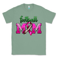 Sage Football Mom Breast Cancer Classic Tee - BundleAndBundleShop