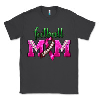 Smoke Football Mom Breast Cancer Classic Tee - BundleAndBundleShop