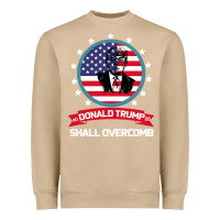 Mushroom DONALD TRUMP 2016 WE SHALL OVERCOMB Heavyweight Sweatshirt - Bettercallsaul