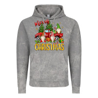 Cloud Rock merry christmas gnomes truck Vintage Hoodie - MaliasSmallBusiness
