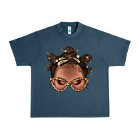 Midnight Navy Afro Bantu Knots Hairstyles Messy Bun With Clasp Bbs  2 Urban Heavy Tee - BundleAndBundleShop