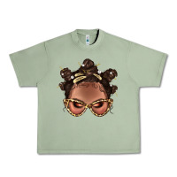Oil Green Afro Bantu Knots Hairstyles Messy Bun With Clasp Bbs  2 Urban Heavy Tee - BundleAndBundleShop
