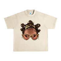 Sandshell Afro Bantu Knots Hairstyles Messy Bun With Clasp Bbs  2 Urban Heavy Tee - BundleAndBundleShop
