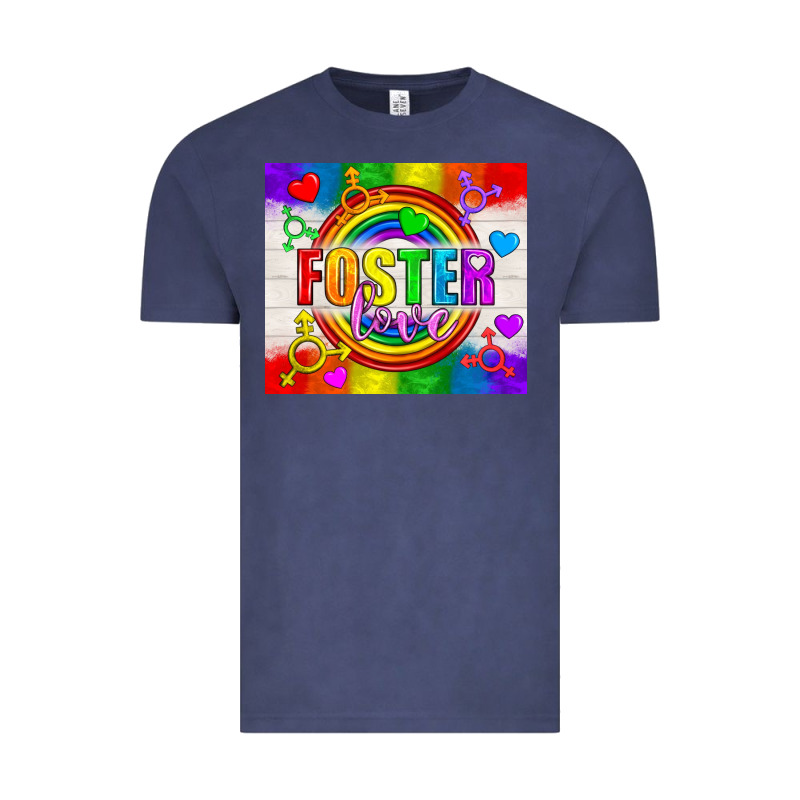 Foster Love Lgbtq+ Tumbler Vintage Tee by BundleAndBundleShop | Teevron