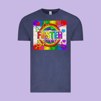 Foster Love Lgbtq+ Tumbler Vintage Tee Designed By Bundleandbundleshop