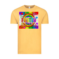 Vintage Mustard Foster Love LGBTQ+ Tumbler Vintage Tee - BundleAndBundleShop