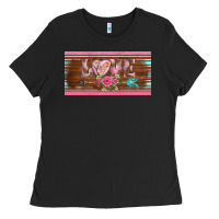 Western Nurse Love  Caduceus And Arrow License Plate Template Ladies Tee | Teevron