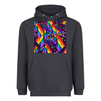 Smoke lgbt flag seamless pattern Heavyweight Hoodie - FaDigitalArtStudio