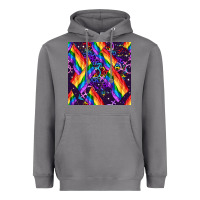 Storm lgbt flag seamless pattern Heavyweight Hoodie - FaDigitalArtStudio