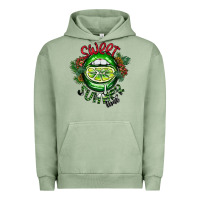 Pigment Oil Green summer time Urban Hoodie - CowhideDigitalArt