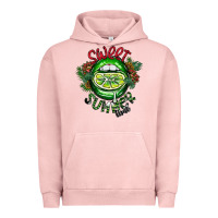 Pigment Salmon summer time Urban Hoodie - CowhideDigitalArt