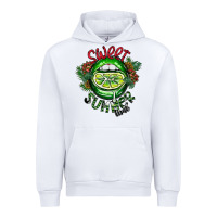 White summer time Urban Hoodie - CowhideDigitalArt