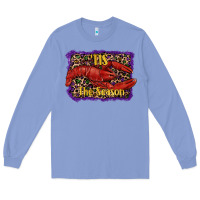 Colony Blue mardi gras this the season lobster Long Sleeve Tee - RanaPortraitStore