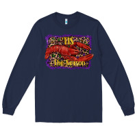 Navy mardi gras this the season lobster Long Sleeve Tee - RanaPortraitStore