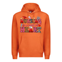 Carrot nursing is a work of heart Premium Hoodie - OliviaCreatesArt