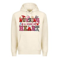 Tofu nursing is a work of heart Premium Hoodie - OliviaCreatesArt