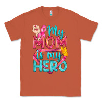 Copper My Mom Is My Hero Breast Cancer Classic Tee - BundleAndBundleShop