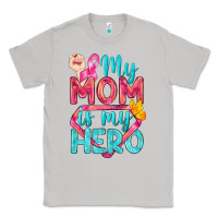 Moon Dust My Mom Is My Hero Breast Cancer Classic Tee - BundleAndBundleShop