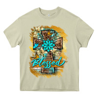 Mossy western cross blessed lily butterfly Heavy Core Tee - BarkalooDesign