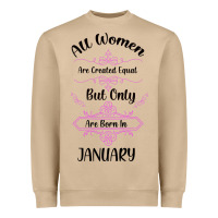 Mushroom all women are created equal but only the smartest are born in january Heavyweight Sweatshirt - Bettercallsaul