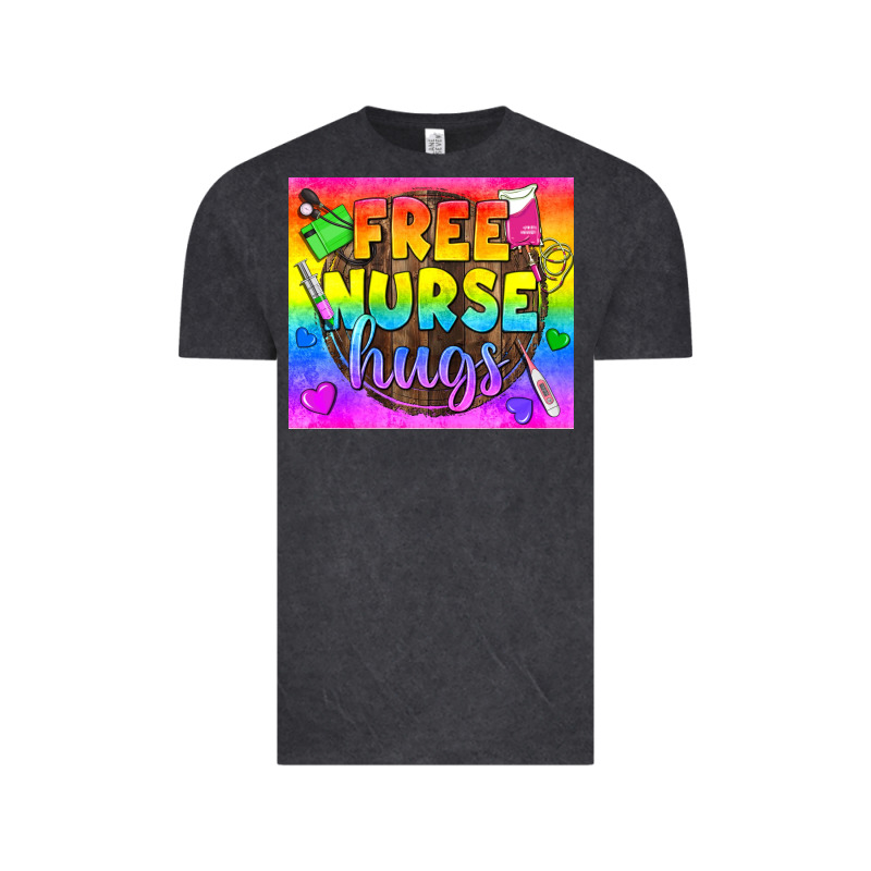 Free Nurse Hugs Lgbtq+ Tumbler Vintage Tee by BundleAndBundleShop | Teevron
