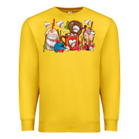 Lemon Baseball Coffee Cups Premium Sweatshirt - FaDigitalArtStudio