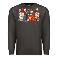 Smoke Baseball Coffee Cups Premium Sweatshirt - FaDigitalArtStudio