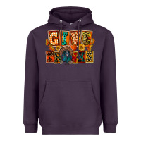 Plum Give Thanks Thanksgiving Heavyweight Hoodie - FaDigitalArtStudio