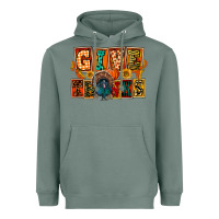 Sage Give Thanks Thanksgiving Heavyweight Hoodie - FaDigitalArtStudio