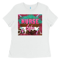 White western nurse life needle Ladies Tee - BarkalooDesign