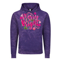 Cloud Purple merry and bright Vintage Hoodie - MaliasSmallBusiness