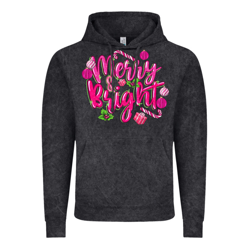 Merry And Bright Vintage Hoodie by MaliasSmallBusiness | Teevron