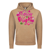 Vintage Coffee merry and bright Vintage Hoodie - MaliasSmallBusiness