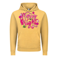 Vintage Mustard merry and bright Vintage Hoodie - MaliasSmallBusiness